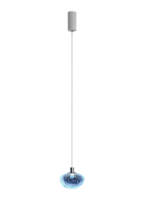 SOFFIO hanging lamp 3.5W 3000K blue not dimmable